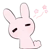 🫤 Эмодзи «Rabbit And Girl Pink» для Telegram