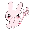 🧚 Эмодзи «Rabbit And Girl Pink» для Telegram