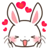 🥰 Эмодзи «Rabbit Bear Заяц Медведь» для Telegram