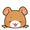 😦 Эмодзи «Rabbit Bear Заяц Медведь» для Telegram