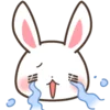 😭 Эмодзи «Rabbit Bear Заяц Медведь» для Telegram