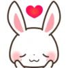 🥰 Эмодзи «Rabbit Bear Заяц Медведь» для Telegram