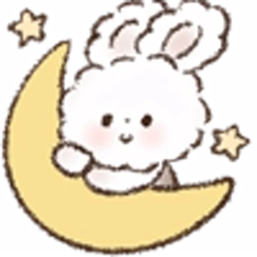 🌙 Эмодзи «Rabbit Decor» для Telegram