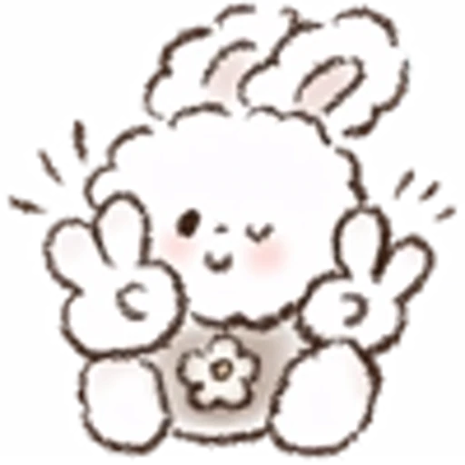✌ Эмодзи «Rabbit Decor» для Telegram