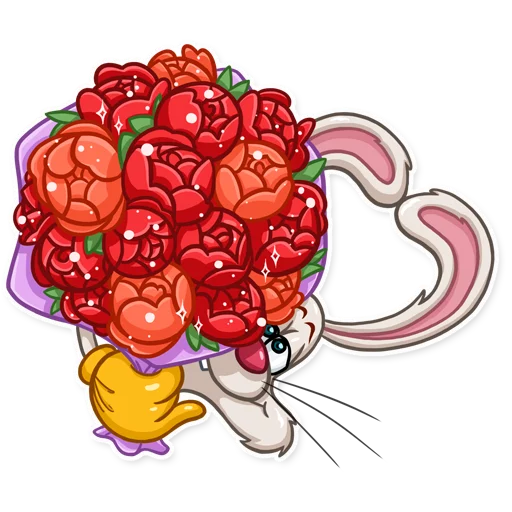 💐 Стикер «Jessica Rabbit» для Telegram