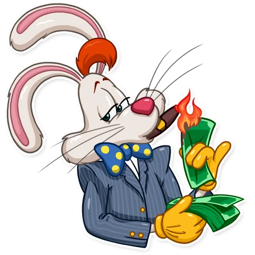 🤑 Стикер «Jessica Rabbit» для Telegram