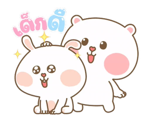 😇 Стикер «Rabbit Love» для Telegram