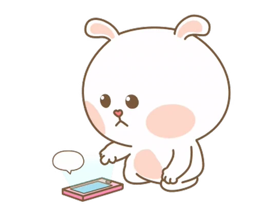 😐 Стикер «Rabbit Love» для Telegram
