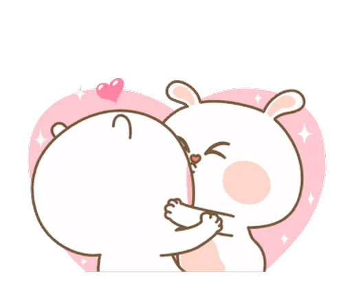 ❤️ Стикер «Rabbit Love» для Telegram