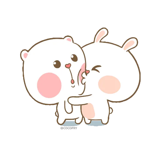 😚 Стикер «Rabbit Love» для Telegram