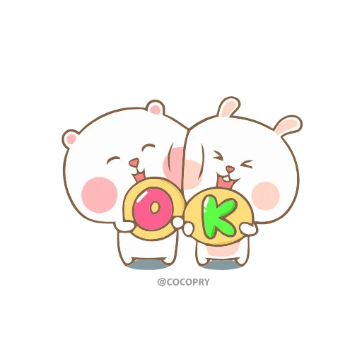 👌 Стикер «Rabbit Love» для Telegram