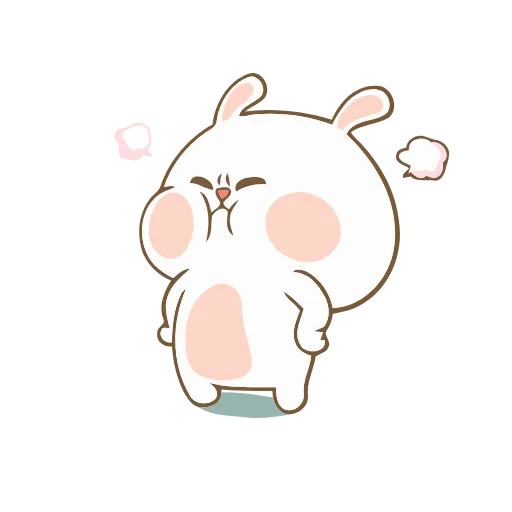 👿 Стикер «Rabbit Love» для Telegram