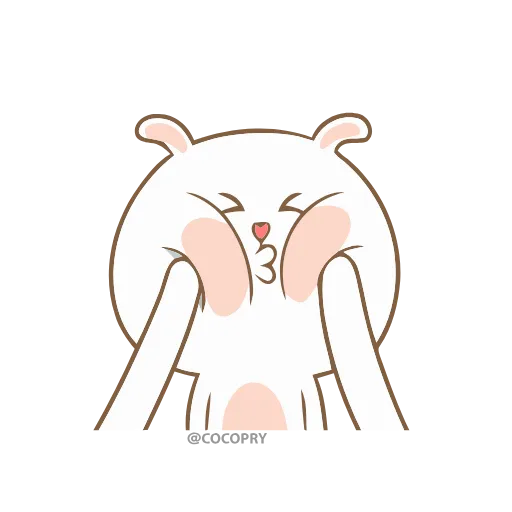 ☺️ Стикер «Rabbit Love» для Telegram