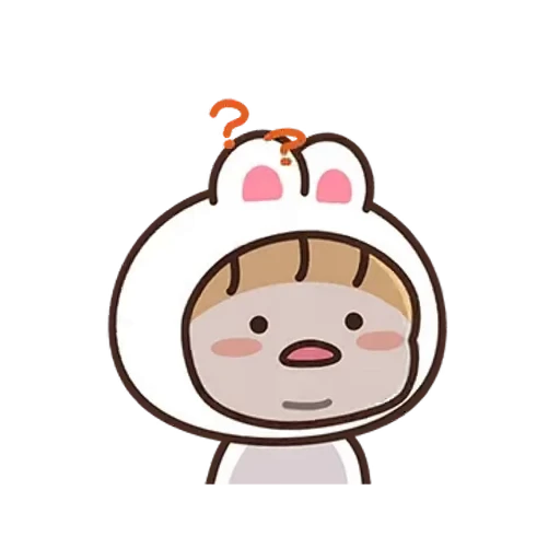 ❔ Стикер «Rabbit Love 3» для Telegram
