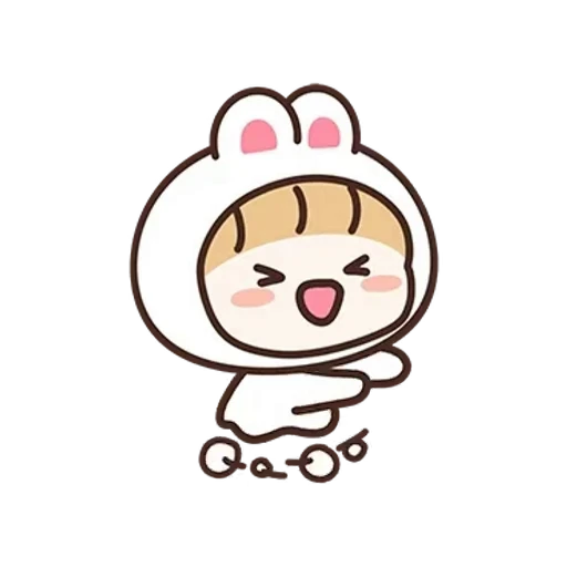 😆 Стикер «Rabbit Love 3» для Telegram