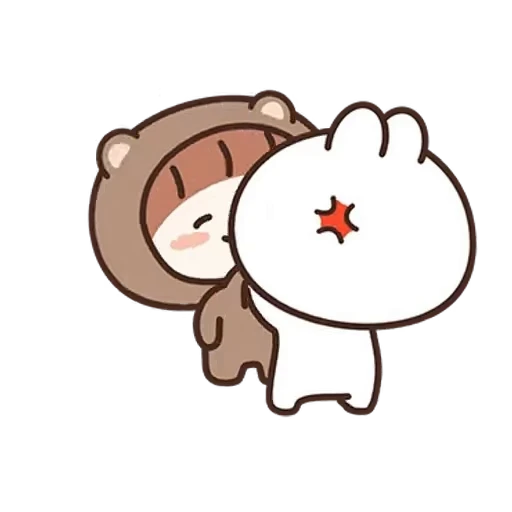 😣 Стикер «Rabbit Love 3» для Telegram