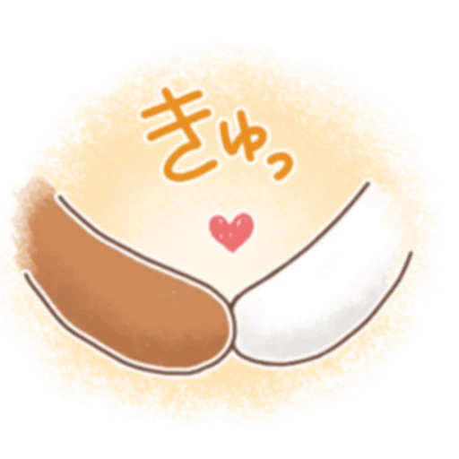 ❤ Стикер «Rabbit and Bears love» для Telegram