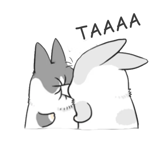 ✊ Стикер «RABBITPYL9» для Telegram