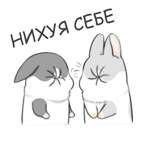 👨 Стикер «RABBITPYL9» для Telegram
