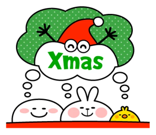🤔 Стикер «Spoiled Rabbits Winter» для Telegram