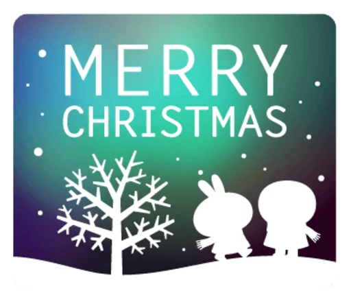 ❄ Стикер «Spoiled Rabbits Winter» для Telegram