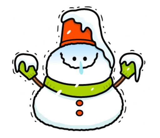 ☃ Стикер «Spoiled Rabbits Winter» для Telegram