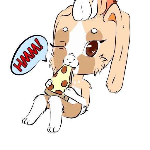 😜 Стикер «Rabbit Time» для Telegram