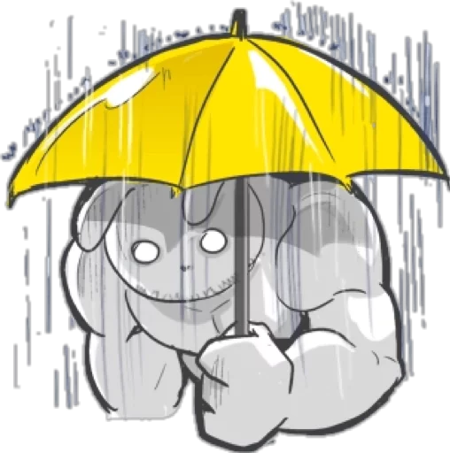 😞 Стикер «Rabbo the Muscle Rabbit» для Telegram