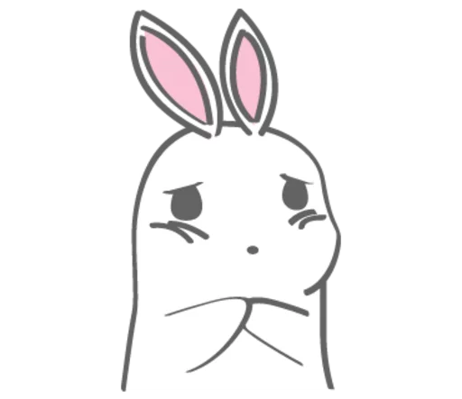 😚 Стикер «Rabitto-tuki» для Telegram
