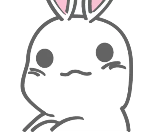 😤 Стикер «Rabitto-tuki» для Telegram