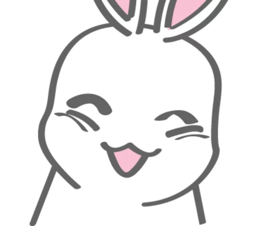 😊 Стикер «Rabitto-tuki» для Telegram