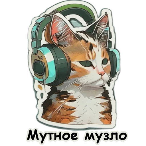 😕 Стикер «Рабочие коты» для Telegram