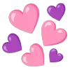 Стикер 7 🥰 Набор эмоджи со смайликами в виде енота
