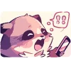 🤬 Эмодзи «Енот Дабси» для Telegram