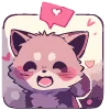😈 Эмодзи «Енот Дабси» для Telegram