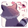🫢 Эмодзи «Енот Дабси» для Telegram