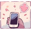😶‍🌫️ Эмодзи «Енот Дабси» для Telegram