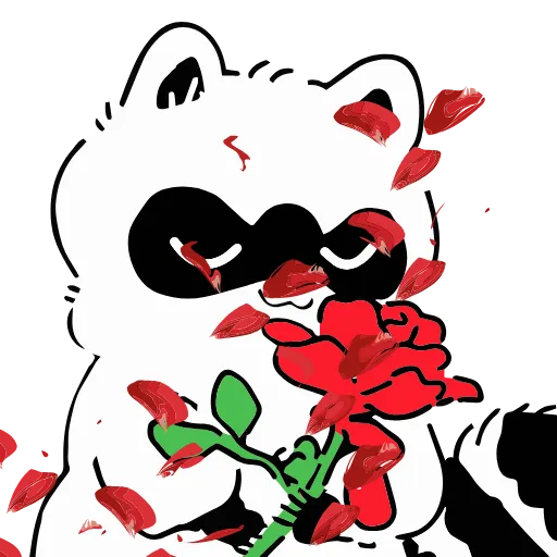 ❤️ Эмодзи «От енота о Р??оте» для Telegram