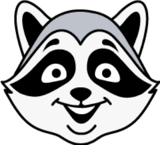 😀 Стикер «raccoon» для Telegram