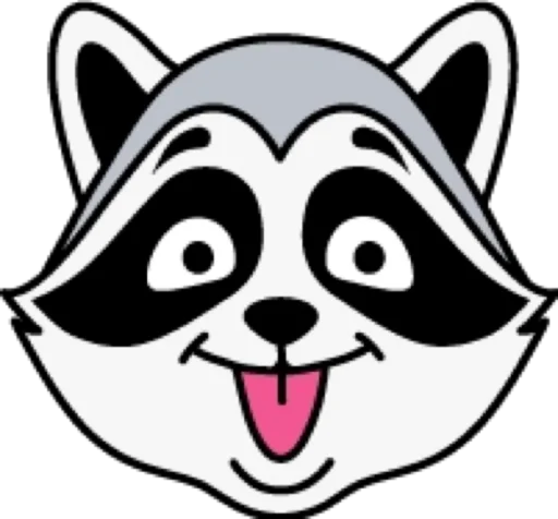 😛 Стикер «raccoon» для Telegram
