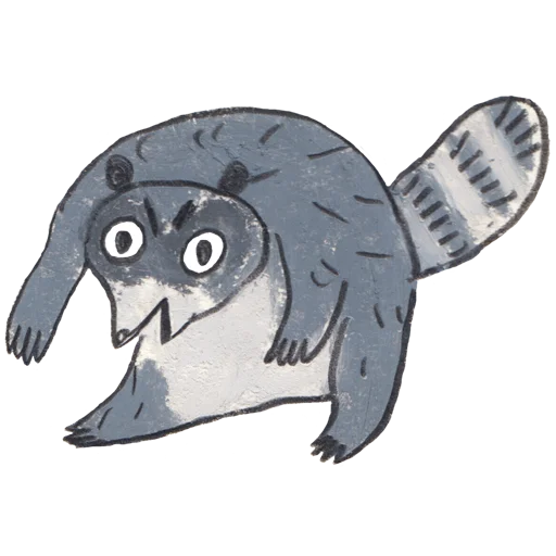 🤨 Стикер «racoon osier forest» для Telegram