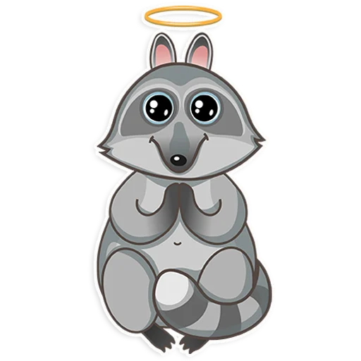 😇 Стикер «Вафелька» для Telegram