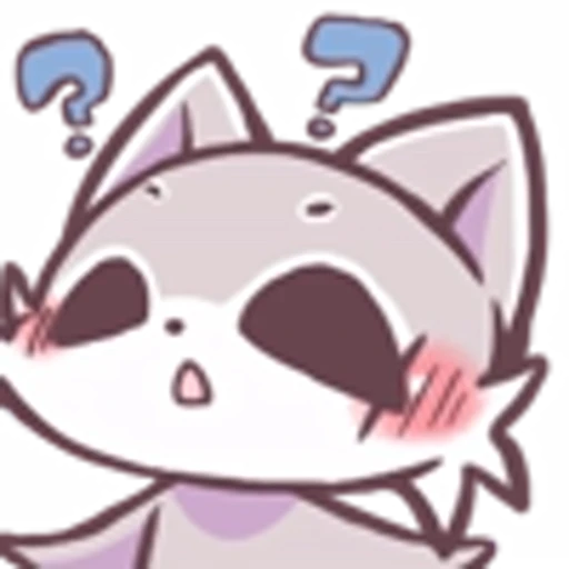 🫤 Эмодзи «Raccoon And Rabbit Emoji» для Telegram