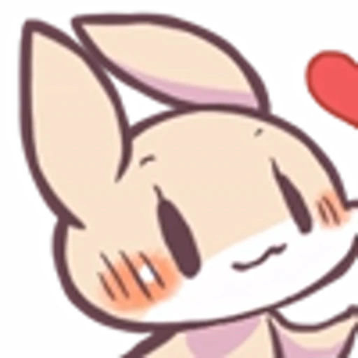🥰 Эмодзи «Raccoon And Rabbit Emoji» для Telegram