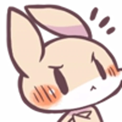 😤 Эмодзи «Raccoon And Rabbit Emoji» для Telegram