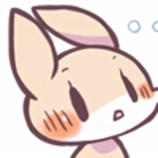 😦 Эмодзи «Raccoon And Rabbit Emoji» для Telegram