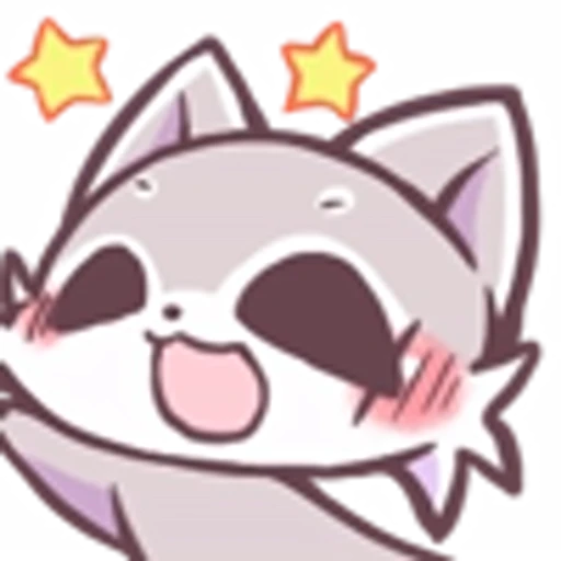 🥰 Эмодзи «Raccoon And Rabbit Emoji» для Telegram