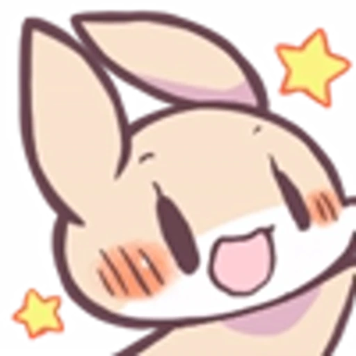 🥰 Эмодзи «Raccoon And Rabbit Emoji» для Telegram