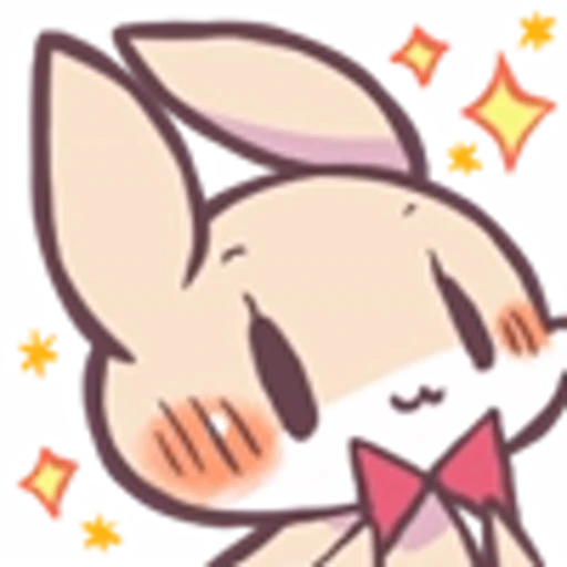 🥰 Эмодзи «Raccoon And Rabbit Emoji» для Telegram