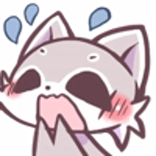 😱 Эмодзи «Raccoon And Rabbit Emoji» для Telegram